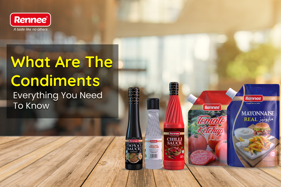 What are the condiments