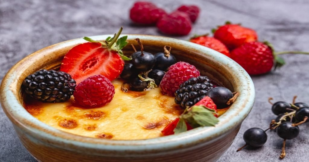 fruit custard