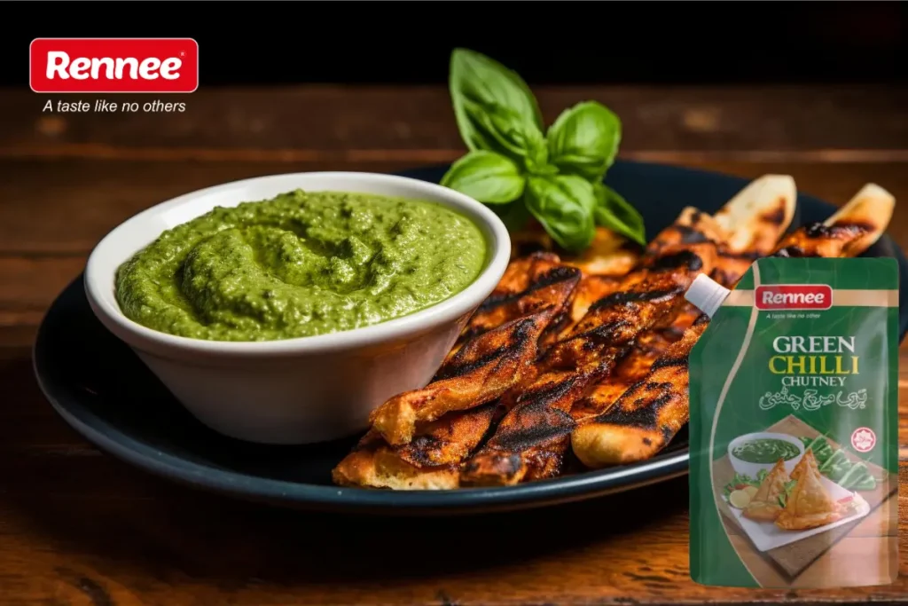 Tikka Boti Green Chutney-Rennee Foods