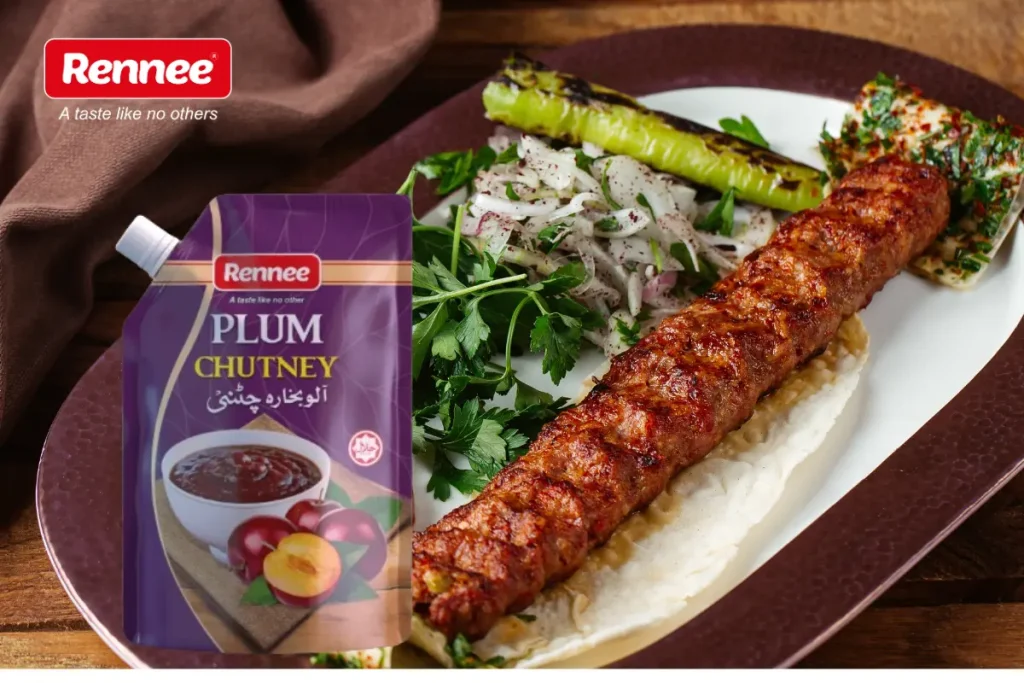 Reshmi kabab plum chutney pakistani_Rennee Foods