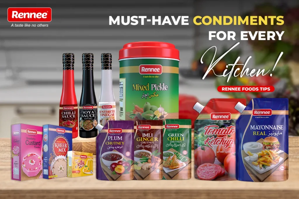 Must-Have Condiments for Every Kitchen_Rennee Foods