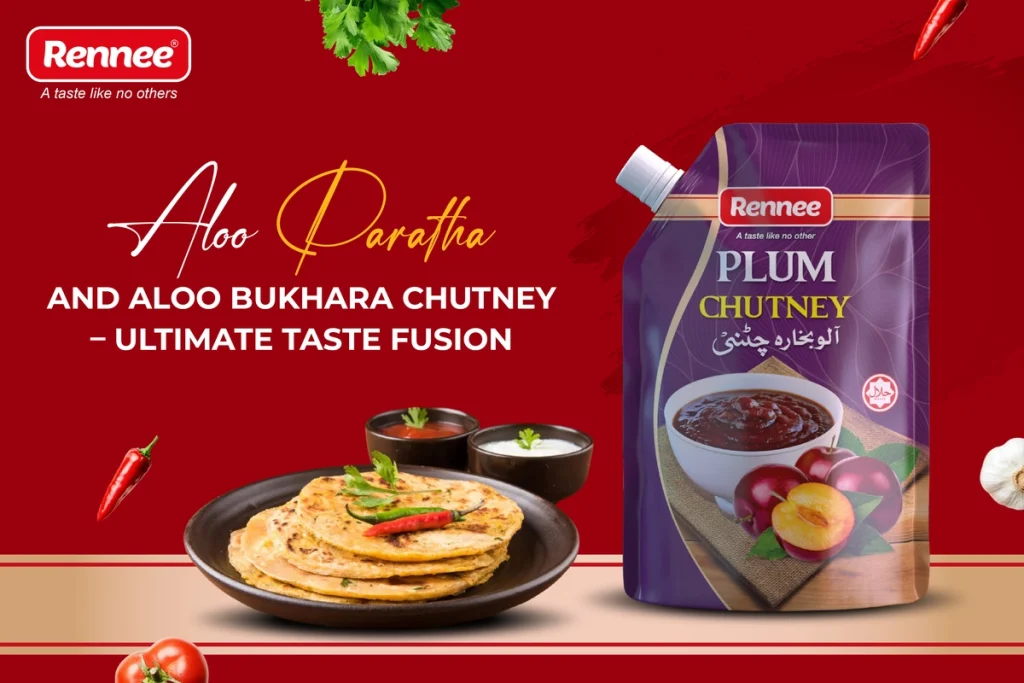 Aloo Paratha & Aloo Bukhara Chutney – Rennee Foods