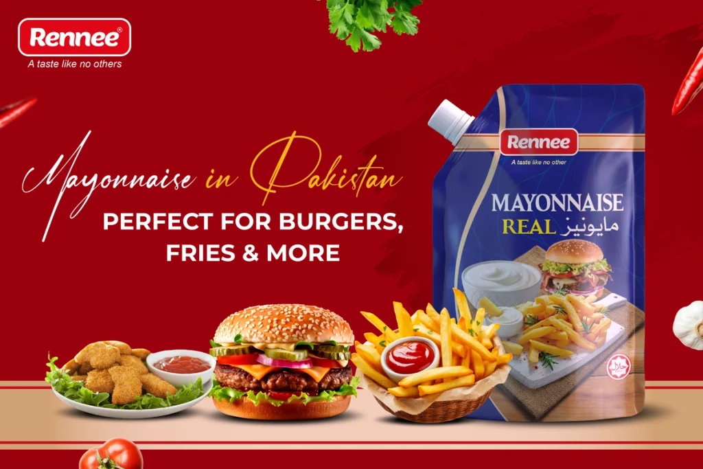 Mayonnaise In Pakistan -Â Perfect For Burgers, Fries & More_Rennee Foods