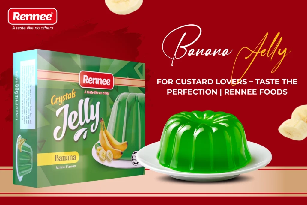 Banana Jelly For Custard Lovers _ Rennee Foods