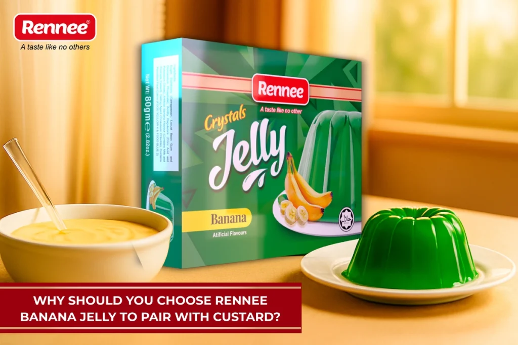 Banana Jelly to Pair with Custard_Rennee Foods