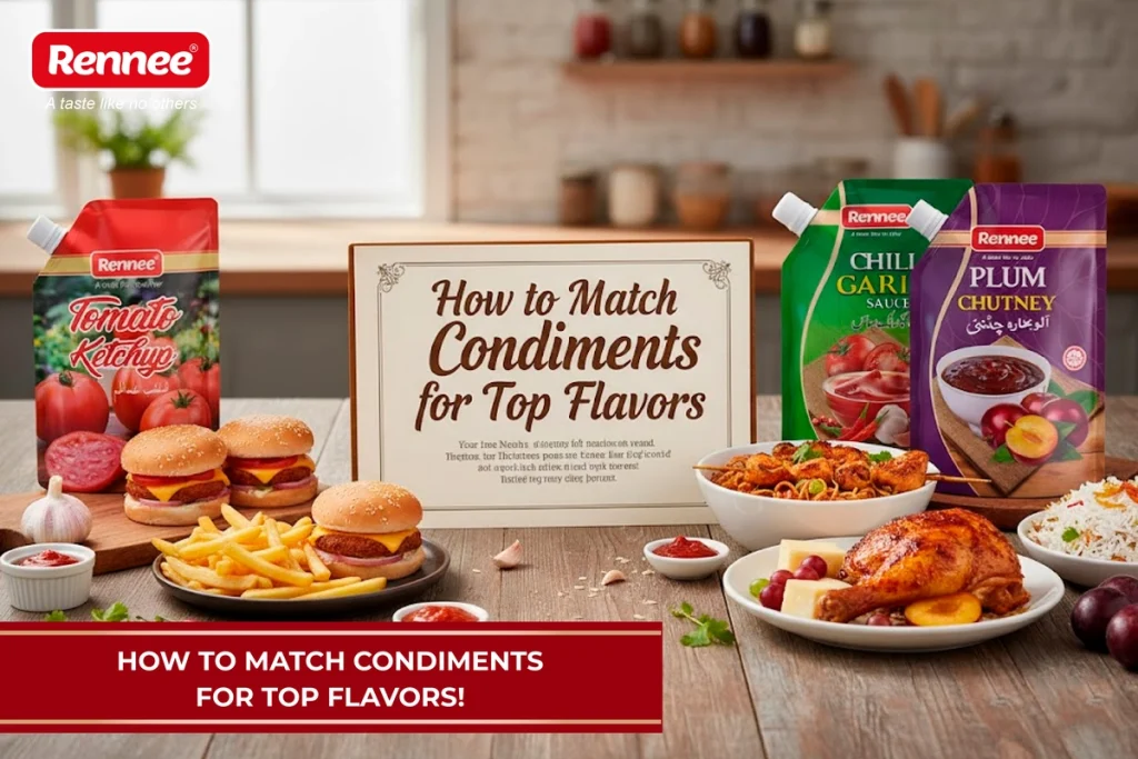 How to Match Condiments for Top Flavors By Rennee Foods