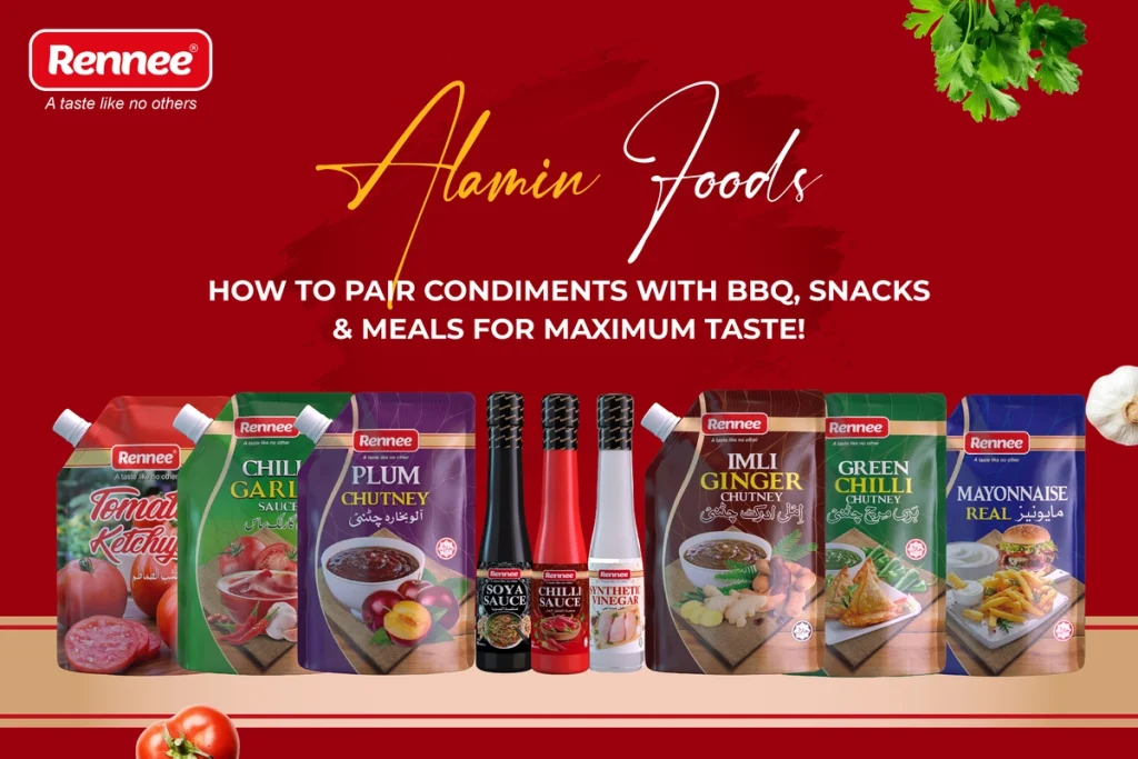 How to Pair Condiments with BBQ, Snacks & Meals for Maximum Taste Alamin Food.
