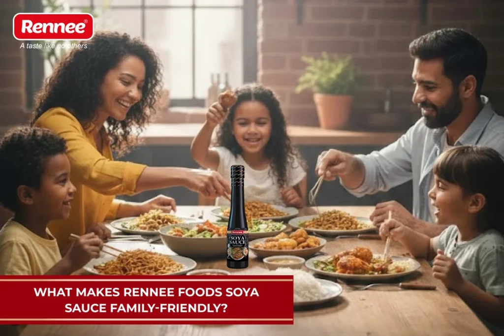 Rennee Foods Soya Sauce Family-Friendly
