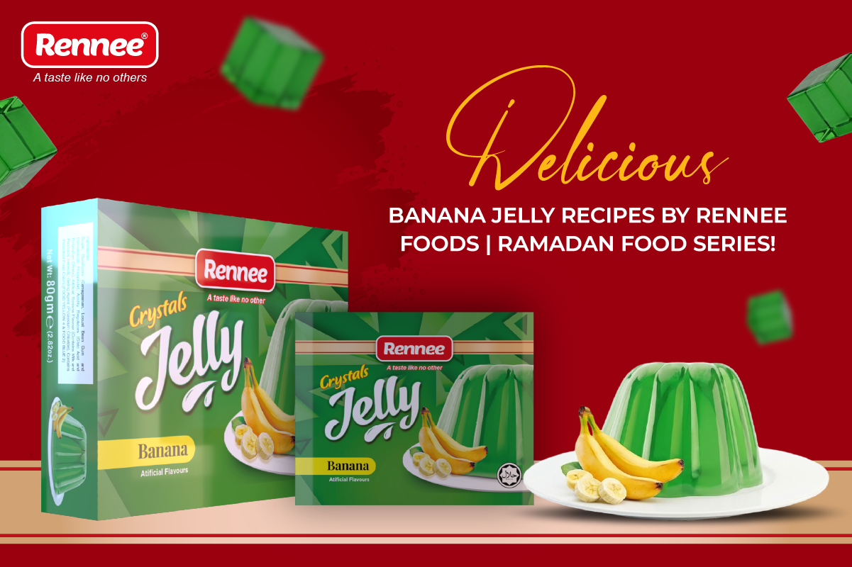 Delicious Banana Jelly Recipes by Rennee Foods | Ramadan Food Series
