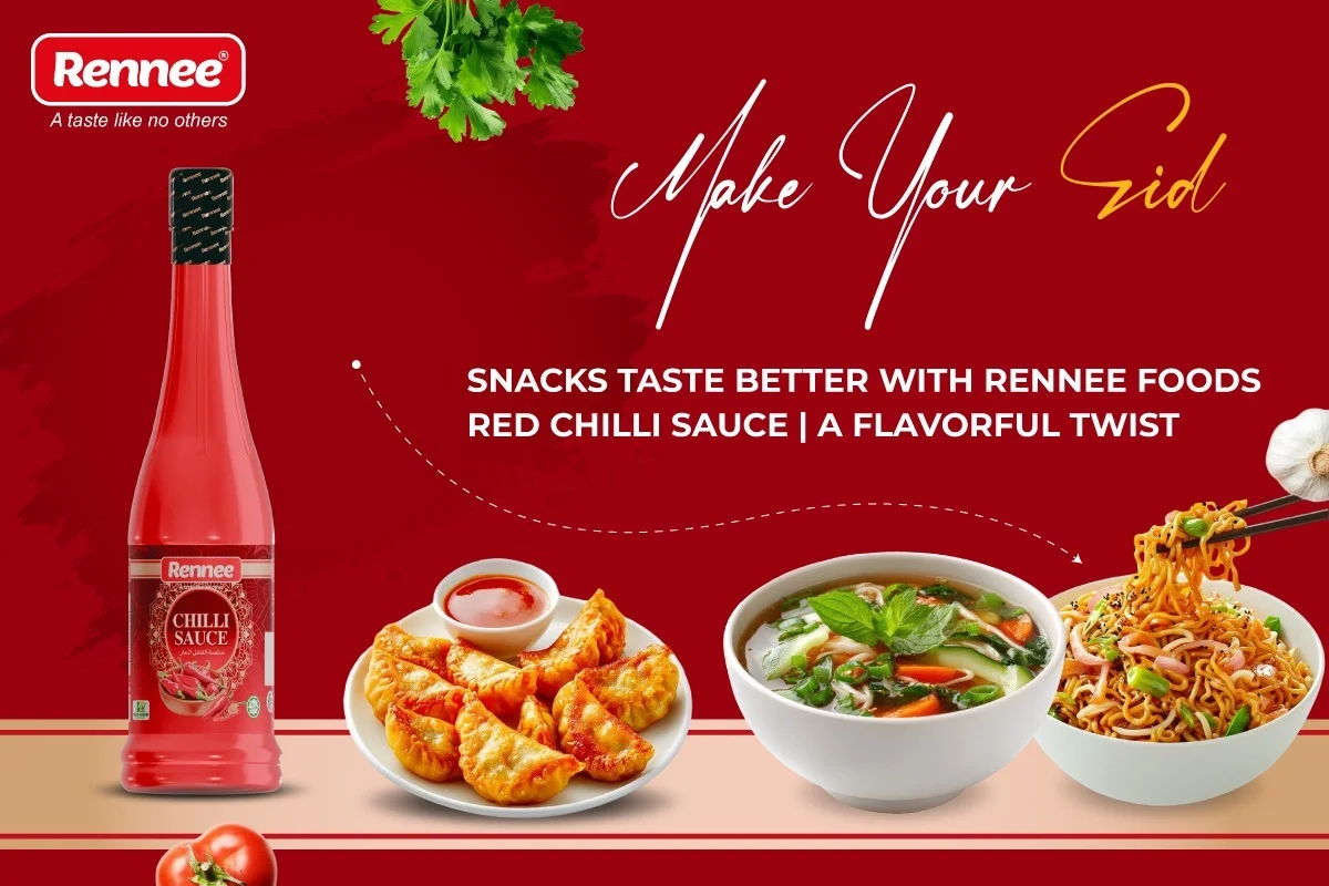 Make Your Eid Snacks Taste Better with Rennee Foods Chilli Sauce | A Flavorful Twist
