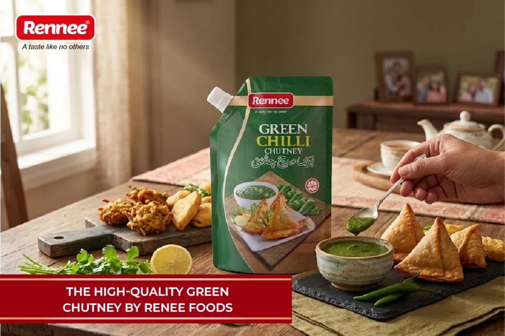 The High-Quality Green Chutney By Renee Foods