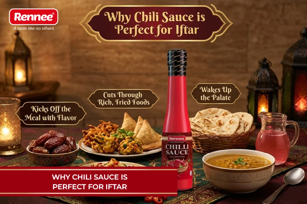 Why Chili Sauce is Perfect for Iftar By Rennee Foods