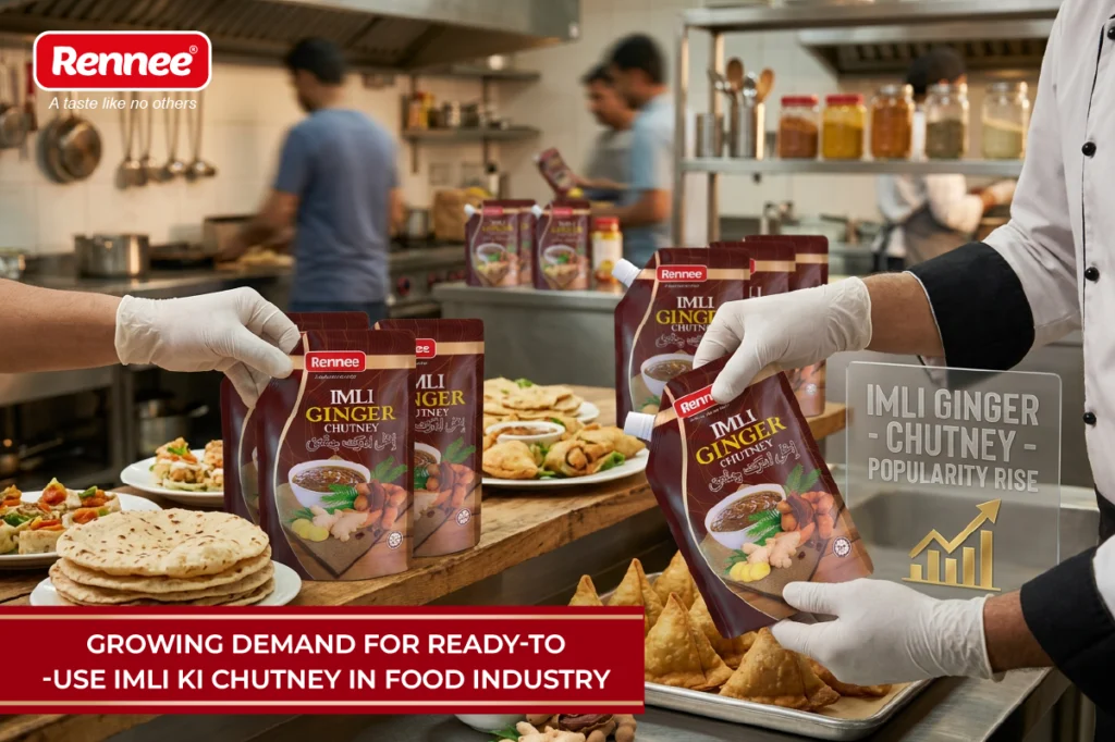 Growing Demand for Ready-to-Use Imli Ki Chutney in Food Industry By Rennee Foods