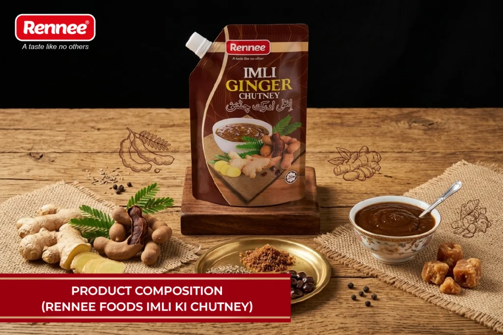 Product Composition Imli Ki Chutney By Rennee Foods