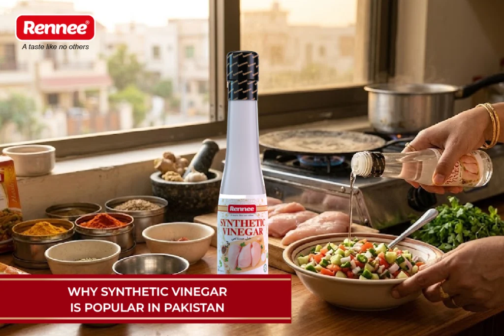 Synthetic Vinegar is Popular in Pakistan By Rennee Foods
