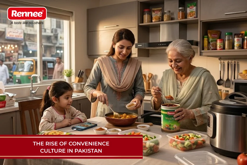 Convenience food culture growing in Pakistan with ready-to-eat products by Rennee Foods
