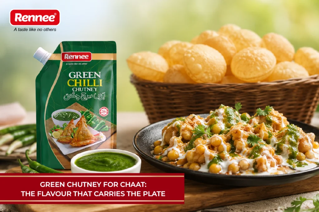 Green Chutney For Chaat The Flavour That Carries The Plate By Rennee Foods