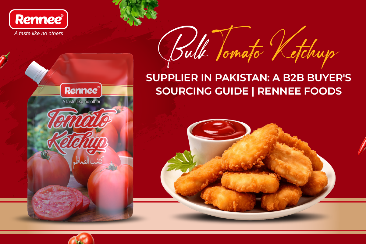 Bulk Tomato Ketchup Supplier in Pakistan: A B2B Buyer's Sourcing Guide | Rennee Foods