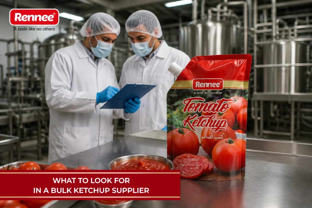 What To Look For In A Bulk Ketchup Supplier By Rennee Foods
